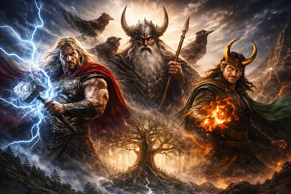 Thor, Odino e Loki: Mitologia Nordica Spiegata in Profondità