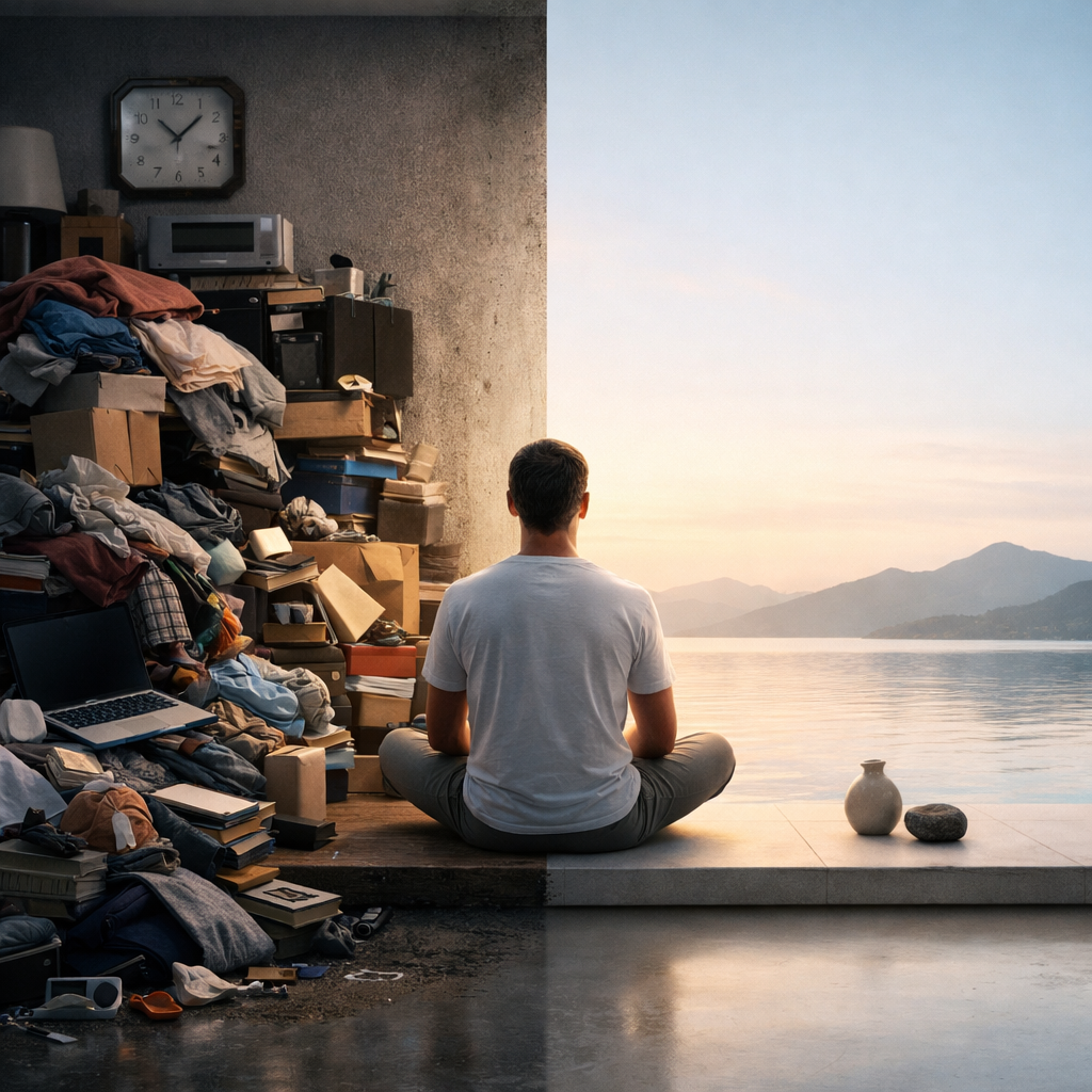 Minimalismo filosofico: vivere con meno, essere di più